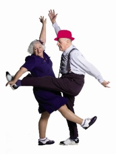 Seniors dancing