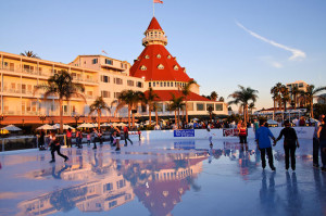ice skating at the sea 12-1-15